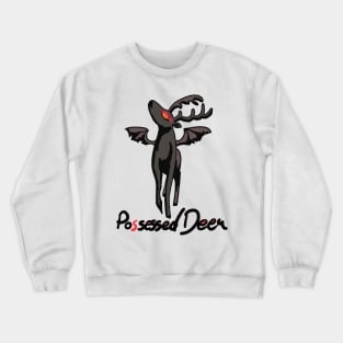 Possessed Deer Crewneck Sweatshirt